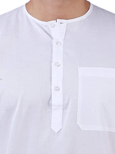 Image of Rajubhai Hargovindas Mens Casual Cotton Straight Kurta