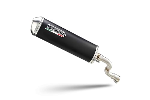 GPR Kompatibel mit Hond Sh 350 I E 2021-2023, Evo4 Road, Racing-Auspuffendstück, mit spezifischem Anschluss und abnehmbarem dB-Killer