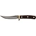 Old Timer 160OT Mountain Lion 9.3in High Carbon S.S. Full Tang Fixed Blade Knife with 5in Clip Point Blade, Black Sawcut Handle, and Leather Belt Sheath for Hunting, Camping, EDC, and Outdoors