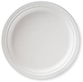 9" (23cm) Biodegradable Super Rigid Plate Pack of 25
