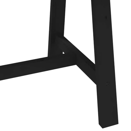 Table à manger 180 x 90 cm peu encombrant, pin massif de qualité - 8