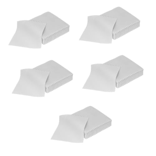 VALICLUD 100pièces Chiffon De Nettoyage Pour Bijoux Et Pour Polir Et Restaurer Bijoux Et Écrans