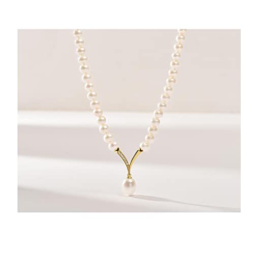 Collier de perles LXGGUC comme cadeau d'accessoires chic pour filles