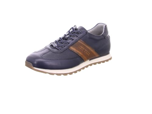 bugatti herr 331-ARX01 halvskor med snörning, 45 EU, Mörkblå, 45 EU