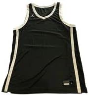 Nike Mens Jordan Team Stock Basketball Jersey L Gray