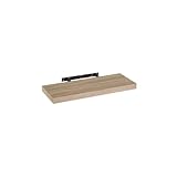 LOLAhome Estante de Pared Flotante de Madera MDF Natural Decorativo,Balda de...