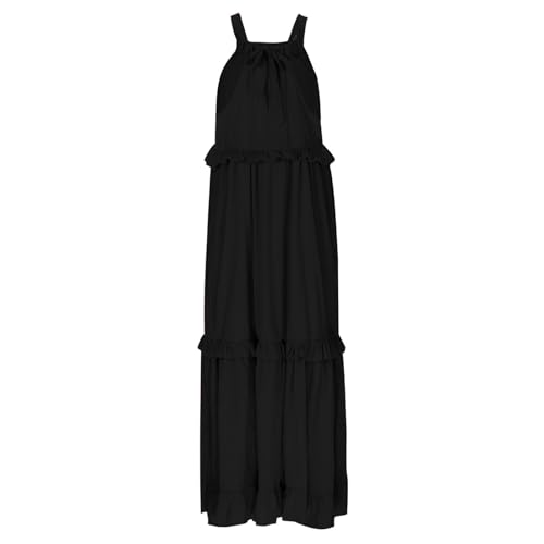Robe décontractée longue d'été fluide pour masquer les rondeurs - 4