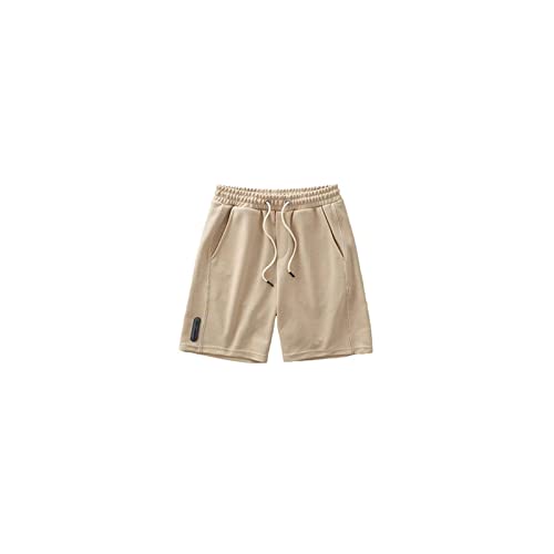 Short d'été pour homme avec taille élastique et coupe mi-longue décontractée