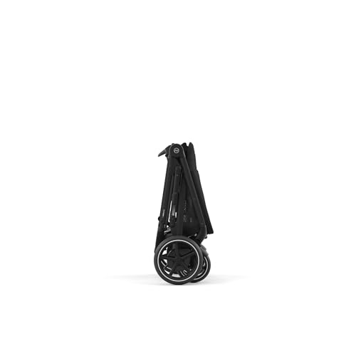 Miniatura 7 de Cybex Cochecito Dorado E-Gazelle S, Máx. 22 Kg Modo Individual 2x 22 Kg Modo Dúo , Sistema Todo En 1 Con Accionamiento Eléctrico Y 20 Configuraciones, Moon Black