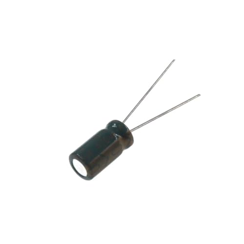 Condensateur radial 470uF 10V miniature 6x7mm pour éliminer les bruits et parasites audio