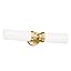 Gold & Milk Glass