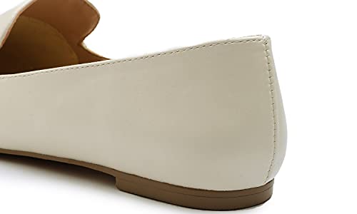 Image of FEVERSOLE Women's Loafer Flat Pointed Fashion Slip On Comfort Driving Office Shoes