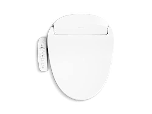 Kohler PureWash E580 Elongated Bidet Toilet Seat, White, Quiet-Close Lid Prevents Slamming, Self-Cleaning Wand, Adjustable Water Pressure with Multiple Cleansing Options thumbnail 4