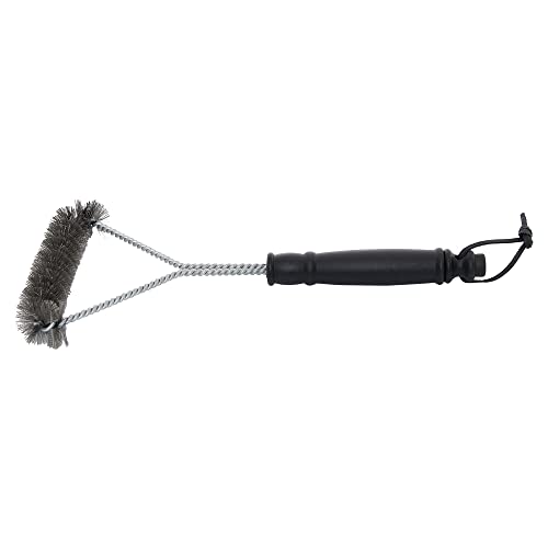 Mimo Style Escova Para Limpar Gelha Três Lados, Para Limpar Grelha e Churrasqueira Com Cabo. Feita E