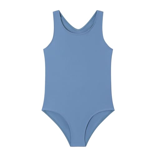 Image of Girls One Piece Swimsuit Quick Dry Swimwear Beach Bathing Suit for 3-18 Years
