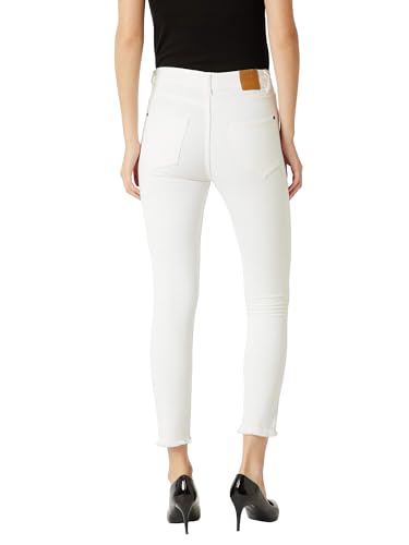Image of Miss Chase Women's Skinny Fit High Rise Regular Length Denim Stretchable Jeans