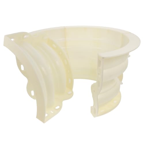 DIYEAH Moule Colonne Romaine en Plastique pour Pilier BéTon Moule À BéTon Durable pour DéCoration EuropéEnne De Villa Jardin Et Parc ModèLe Circulaire 15.75In X...