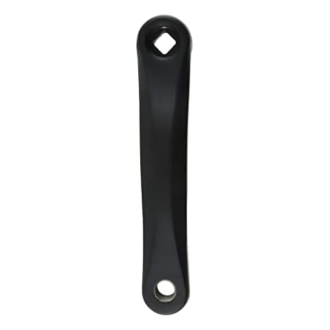 SURIEEN Bike Crank Arm, 170mm Aluminum Left Side Crankset, Single Speed Crankset Replacement Bike Parts for Mountain Road Bikes Cover