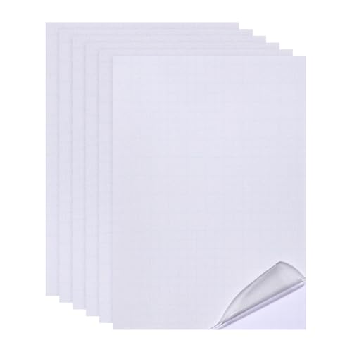 Film stratifié vinyle transparent A4 PATIKIL 6Pcs autocollant pailleté
