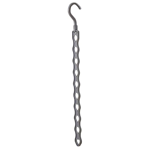 Organizador de Perchas Ahorra Espacio – Percha Giratoria de 44 cm de PP Resistente | Soporte Multifuncional para Pantalones y Camisetas | Percha de Gran Capacidad para Armario y Ropero