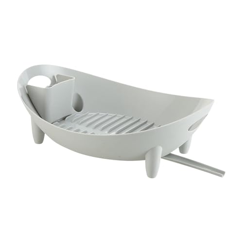 dijiusidy Organizador de Fregadero de Cocina Gran Capacidad Que Contiene eficazmente una Variedad Utensilios Cocina, asegurando un Espacio Limpio y ordenado en la encimera, jabonera, escurridor