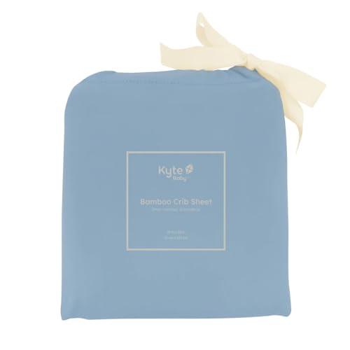 Image of Slate Crib Sheet by Kyte Baby