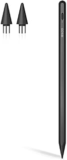Mixoo Stylus Pen for iPad Pencil, Universal Active iPad Stylus Digital Pen, Magnetic Attach, Compatible with All iPad Air/Pro/Mini/iPhones/Samsung/Huawei/Google/HTC Android Tablets, Black