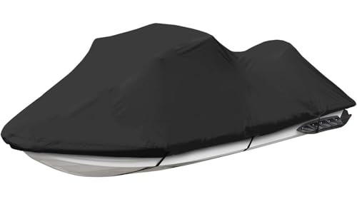Ldiw Funda Para Moto Acuática, Cubierta De Jet Ski Tela Oxford 420d Impermeable A Prueba De Rayos Uv, Negro,137 To 145 Ldiw Funda Para Moto Acuática, Cubierta De Jet Ski Tela Oxford 420d Impermeable A Prueba De Rayos Uv, Negro,137 To 145
