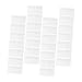 Gogogmee 50pcs Price Tag Shelf Mini Sign Display Holder Label Holder Sticker Labels Basket Tags UPC Sign Plastic Display Stands Merchandise Sign Holder Wood The Sign PVC Commodity