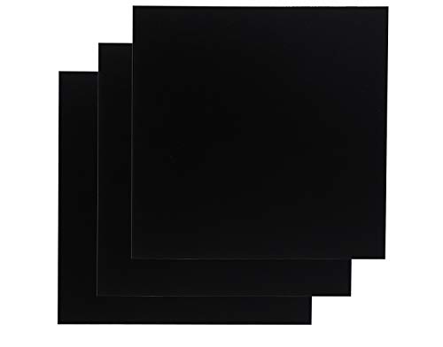Zamtac-30030002-05-08-1mm-Black-PEI-Sheet-Polyetherimide-Build-Surface-with-468MP-Adhesive-Tape-for-3D-Printer-Accessories