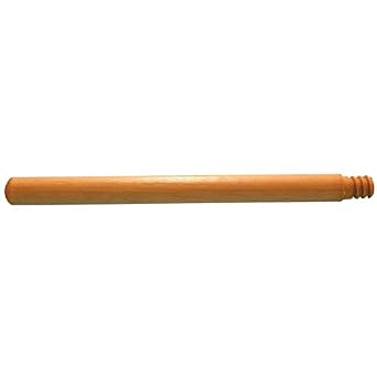 Threaded Handles, Hardwood; Metal, 60 in x 1 1/8 in Dia. 2 Pack