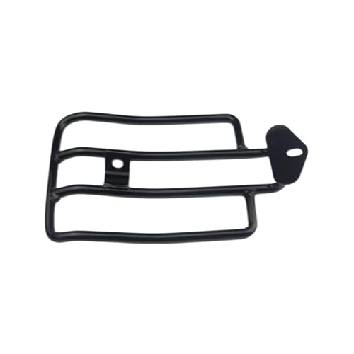 Porte-bagages selle solo noir pour moto Sportster XL 883 1200