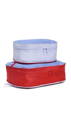 BAGGU Women's Packing Cube Set Mesh Berry Mix4