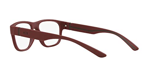Image of Armani Exchange mens Ax3102u Universal Fit Square Prescription Eyewear Frames