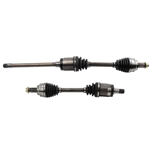 Image of TRQ Front CV Axle Shaft Assembly Set Compatible with 2004-2010 BMW X3