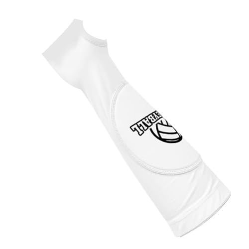 QSTDGVPW Juego de Mangas de Voleibol para Mejorar El Rendimiento, blanco, universal