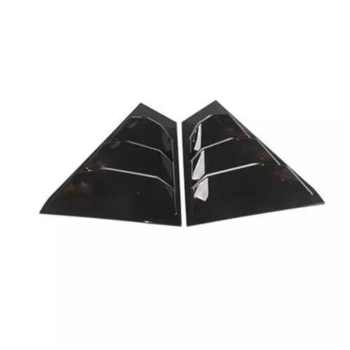 Garniture de vitres arrière haut de gamme Noir Brillant pour Altima