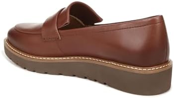 Naturalizer Womens Adiline Slip On Lightweight Loafer Cappuccino Brown Leather 9 N | Image 4