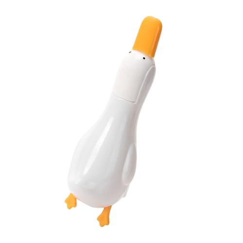 sodeber Clip de pared multifuncional de pato de dos cabezales, accesorios de baño, herramienta de eliminación de vello para mantenimiento de drenaje de ducha, protectores de drenaje de ducha