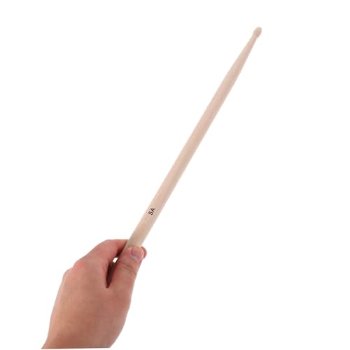 3 pares de baquetas de madera para batería miniatura 7