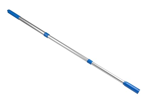 Wellogic Pool Teleskopstange ausziehbar 60 120 cm | Teleskopstange für Pool & Whirlpool | Anschlussdurchmesser 28 mm