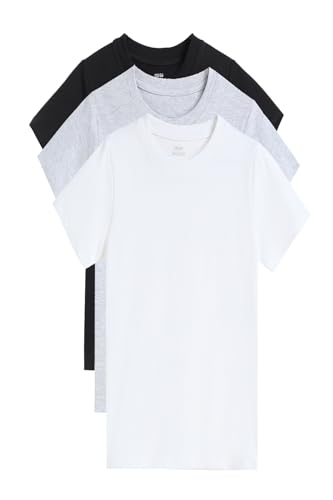 Lampu Boys Shirts Short Sleeve Shirts for Boys Cotton T-Shirts Kids Toddler Tshirts Tees Clothes Summer Tops 2-14 Years Old