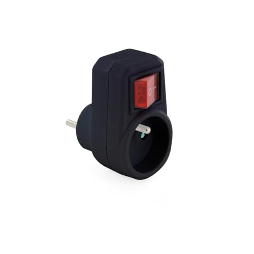 CHACON Prise on/Off - Easy Switch - Noir