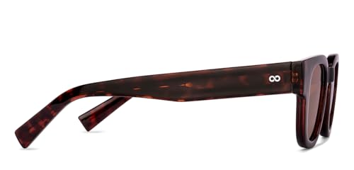 Image of VINCENT CHASE EYEWEAR Polarized and 100% UV Protected | Branded and Stylish Sunglasses | Full Rim Square | Season Essentials | For Men & Women | Large |