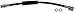 Dorman H621685 Rear Passenger Side Brake Hydraulic Hose Compatible with Select Chevrolet / GMC Models