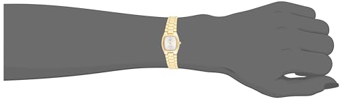 Casio Womens Quartz Watch, Analog Display and Stainless Steel Strap
