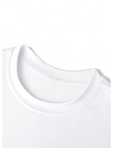 Girl's Graphic Tees Short Sleeve Crewneck T Shirts Casual Summer Tops Cute Preppy Clothes3