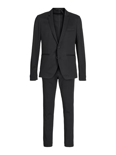 Lista de traje para niño super ventas 8 JACK&JONES JUNIOR JJEJAXON Jersey Suit Noos JNR Traje, Black, 164 para Niños