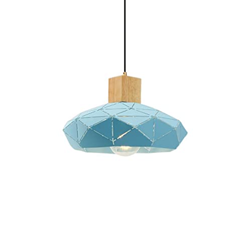 Lustre plafonnier LED moderne style macaron en métal pour cuisine et séjour