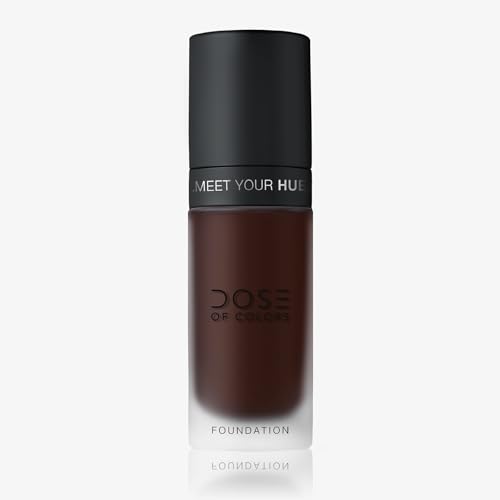 Dose of Colors - Meet Your Hue Foundation - 142 Deep, 1oz